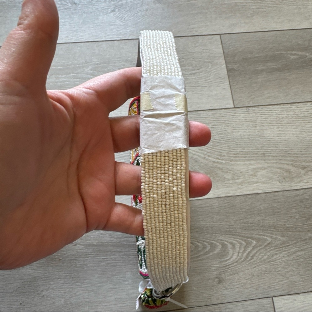 Beaded Fruit Patchwork Shoulder Bag - Multicolor … - image 7